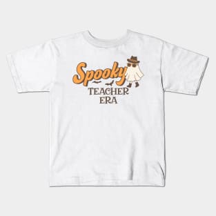 Spooky Teacher Era Kids T-Shirt